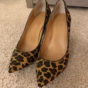 J Crew Leopard Print Pumps